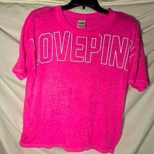 VS PINK Short sleeve Xtra small